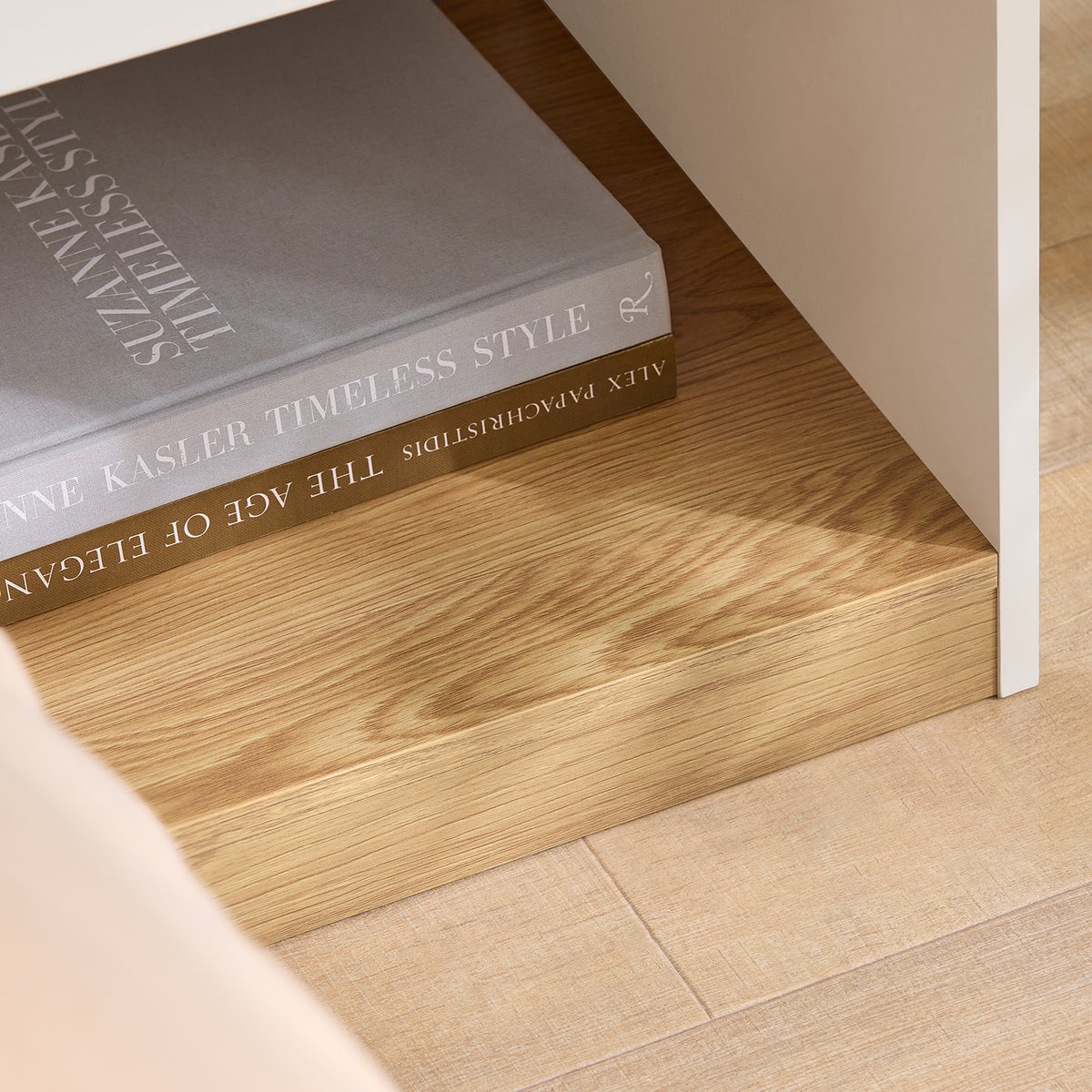 SoBuy FBT128-WN Table de Chevet, Table de Nuit, Table d'Appoint, Bout de Canapé avec 1 Tiroir pour Salon, Chambre