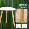 SoBuy FBT74-W Tables Basse Gigognes Lot de 2 - Table Basse Salon Moderne, Grande 55 cm & Petite 40 cm, Blanc