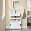 sebuyfr.comG128-W Meuble Sous-Lavabo Meuble pour lavabo suspendu