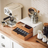 sebuyfr.comG180-WN Boîte de rangement Porte-Capsules Nespresso Distributeur Boîte