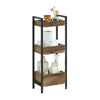 sebuyfr.comG226-F Meuble Salle de Bain Rangement avec 3 paniers - Rangement Serviteur de Douche Étagère de Stockage Salle de Bai