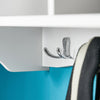 sebuyfr.comG48-W Portemanteau Étagère murale Porte-manteau salle de bain Meuble d’entrée