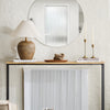 SoBuy FSB19-L-E Table Console Table d'appoint Bout de canapé Table d’entrée Cadre et 4 Pieds en Fer, L120cm x P20cm x H81cm