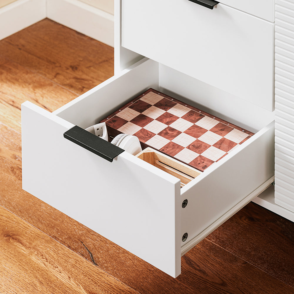 SoBuy FSB94-W Meuble Chaussures, Meuble Entrée, Commode, Armoire de Rangement