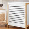 SoBuy FSS66-WN Corbeille à Linge, Coffre à Linge, Panier de Rangement, Corbeille Linge Sale avec Couvercle, Porte Vêtement Pour Laverie Salle de Bain