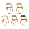 SoBuy FST92-GR Chaise Pliante Rembourrée en Bois – Vert