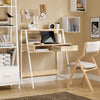 SoBuy FWT63-N Bureau Informatique Table de Bureau Secrétaire Table Plan de Travail