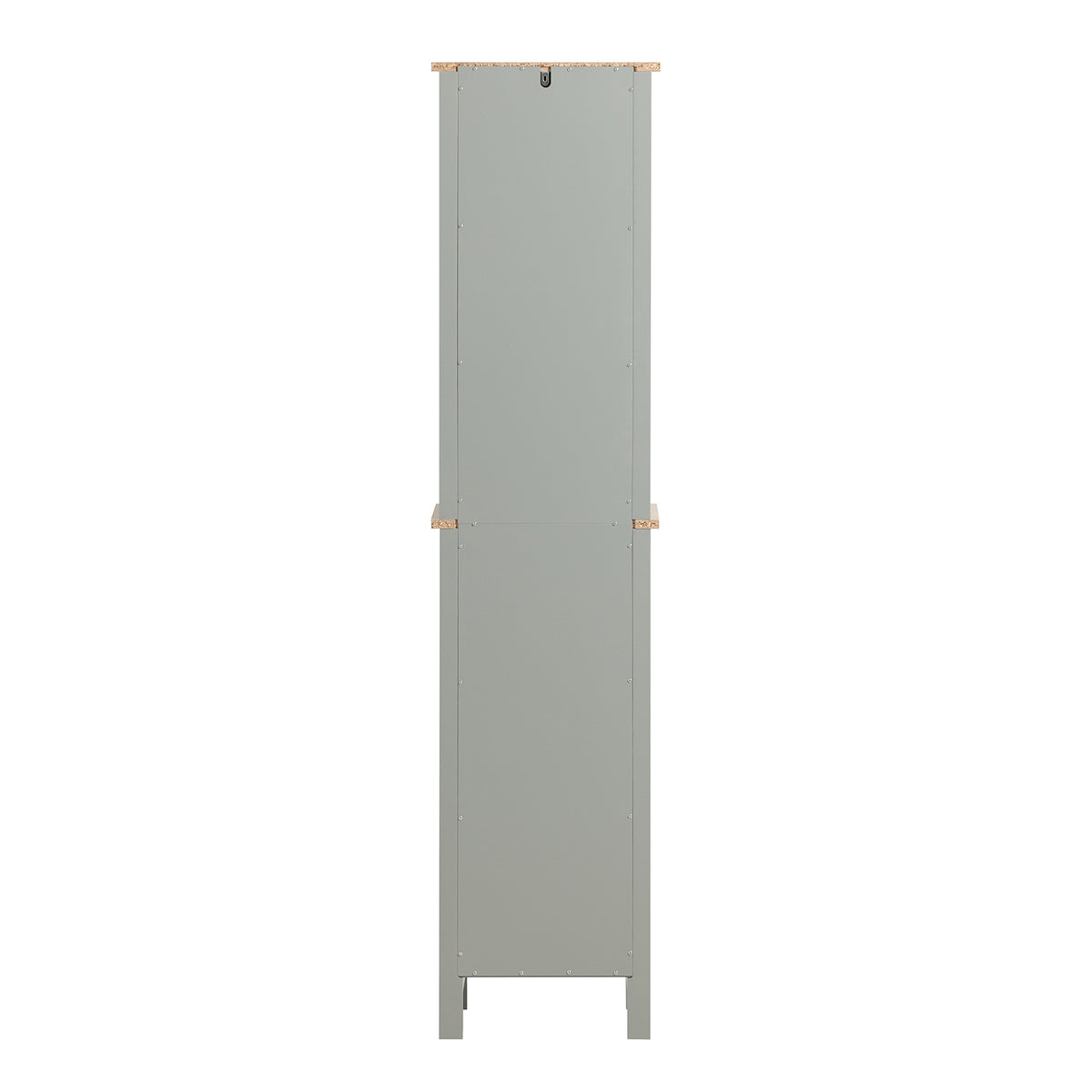 SoBuy BZR68-HG Colonne Salle de Bain Rangement Fonctionnel et Compact, pour Salle de Bain et WC, Rangement Optimisé, Design Fonctionnel – L39×P30×H169 cm, Gris