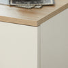 SoBuy FBT111-WN Table de Chevet Étroite 20 cm avec Tiroir et Étagère – Bois Noyer, 60 cm