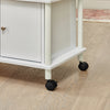 sebuyfr.comG12-W Meuble rangement cuisine roulant en bois, Chariot de cuisine de service
