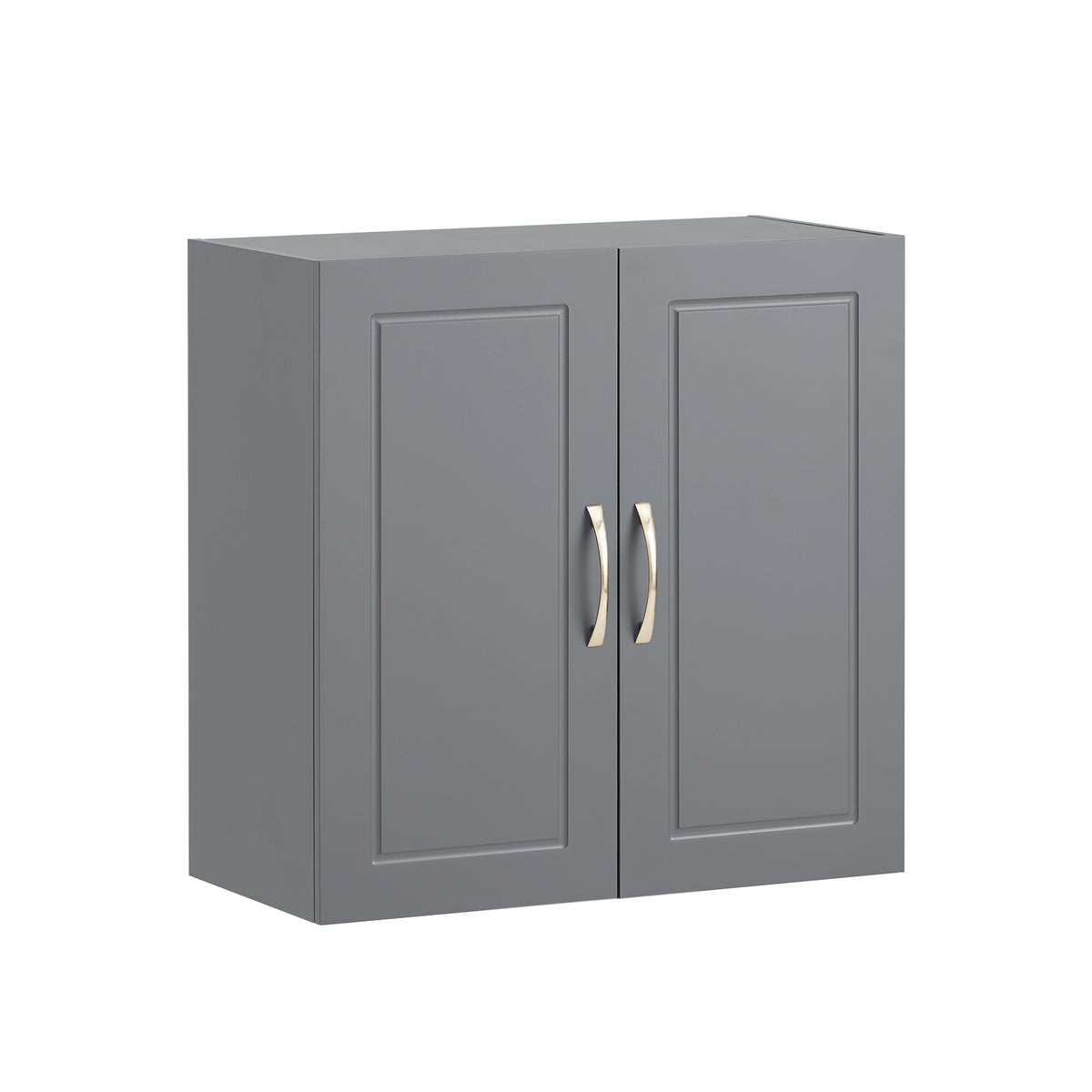 sebuyfr.comG231-DG Meuble Haut Salle de Bain Suspendu Armoire Murale avec Étagère Réglable et Porte Rangement Mural Compact pour