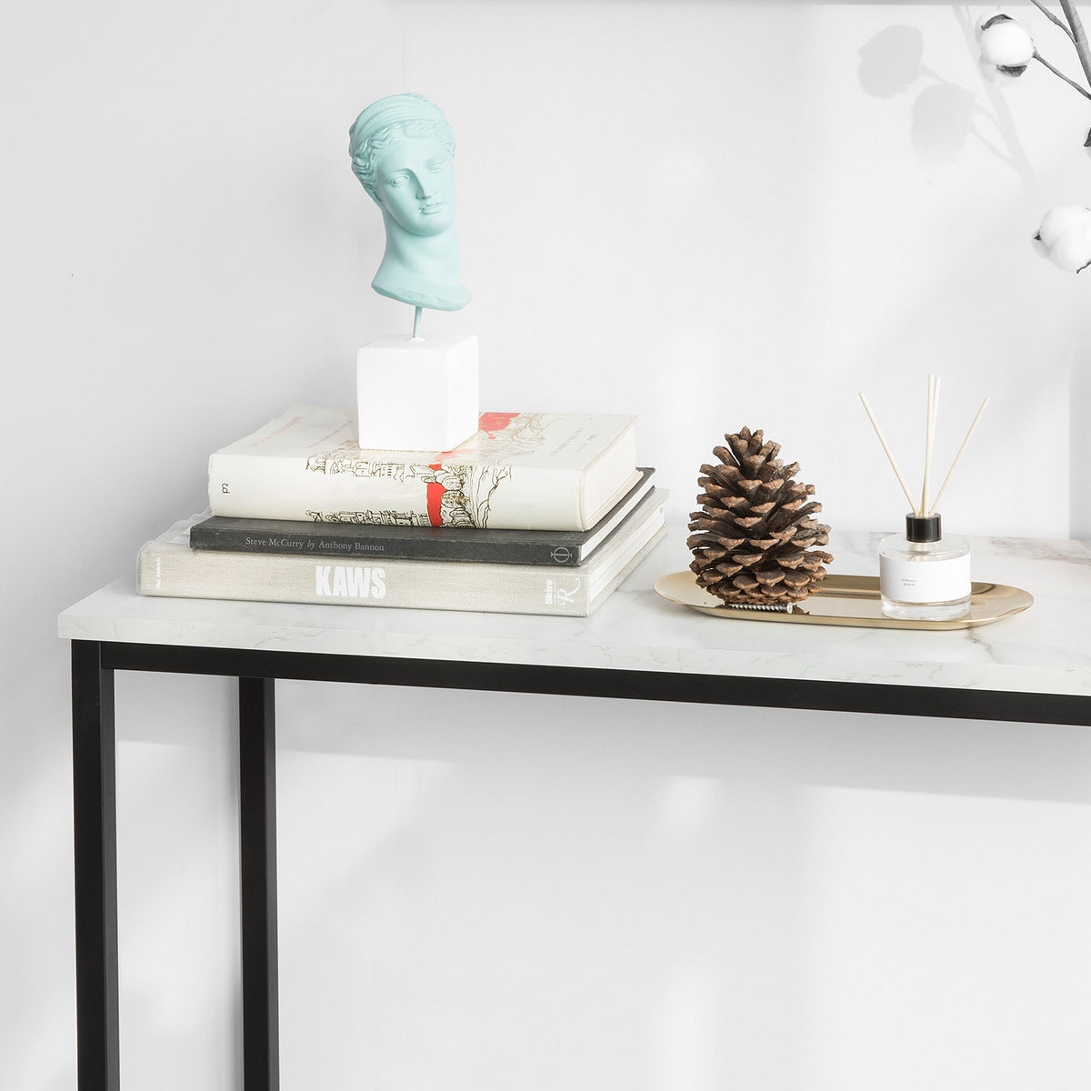SoBuy FSB29-Sch Table Console Table d'Appoint Bout de Canapé Table d’Entrée