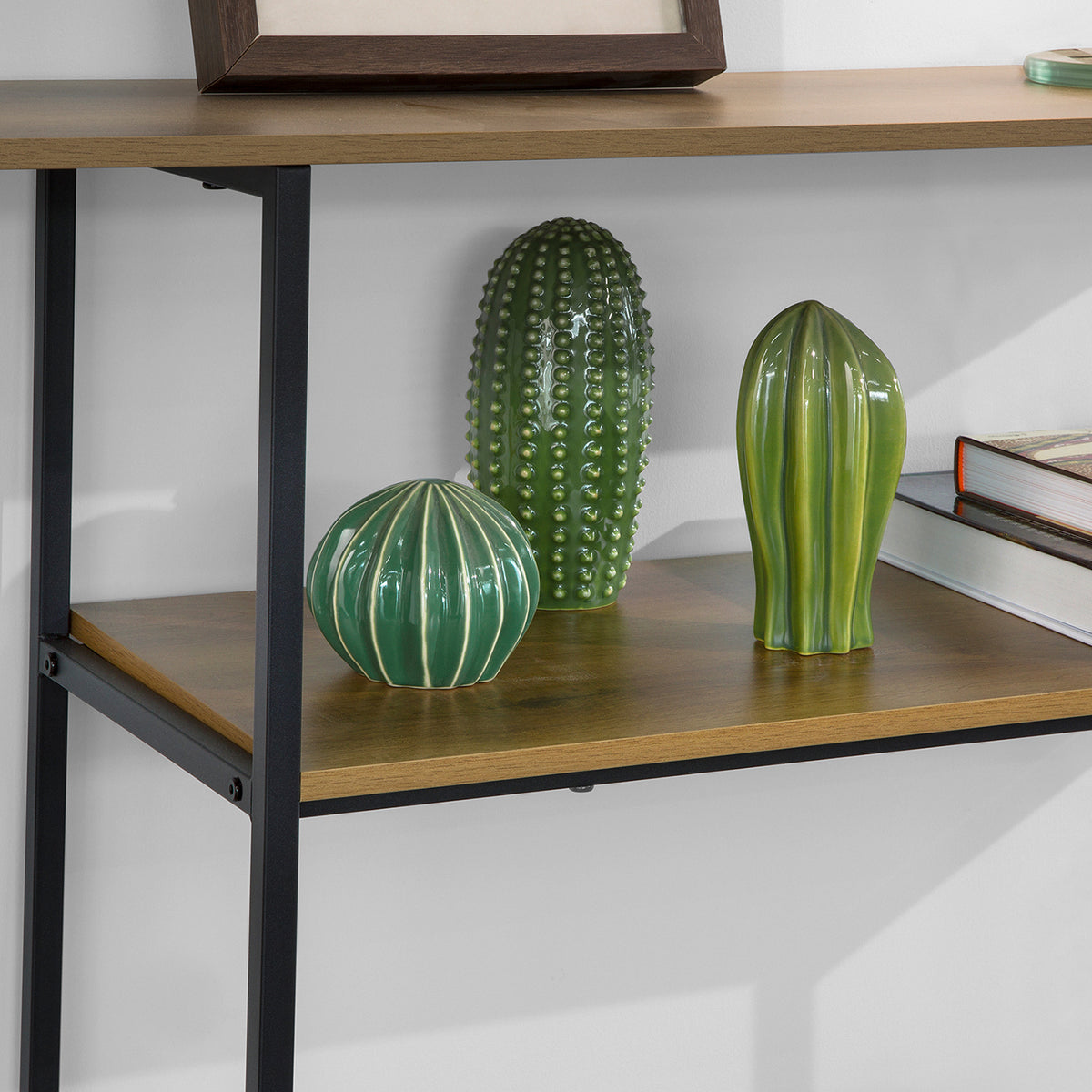 SoBuy FSB35-PF Table Console Table d’entrée Buffet Bout de Canapé avec 3 étagères de Rangement