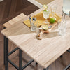 SoBuy OGT11-N Set de 1 Table + 4 Tabourets Ensemble table de bar bistrot