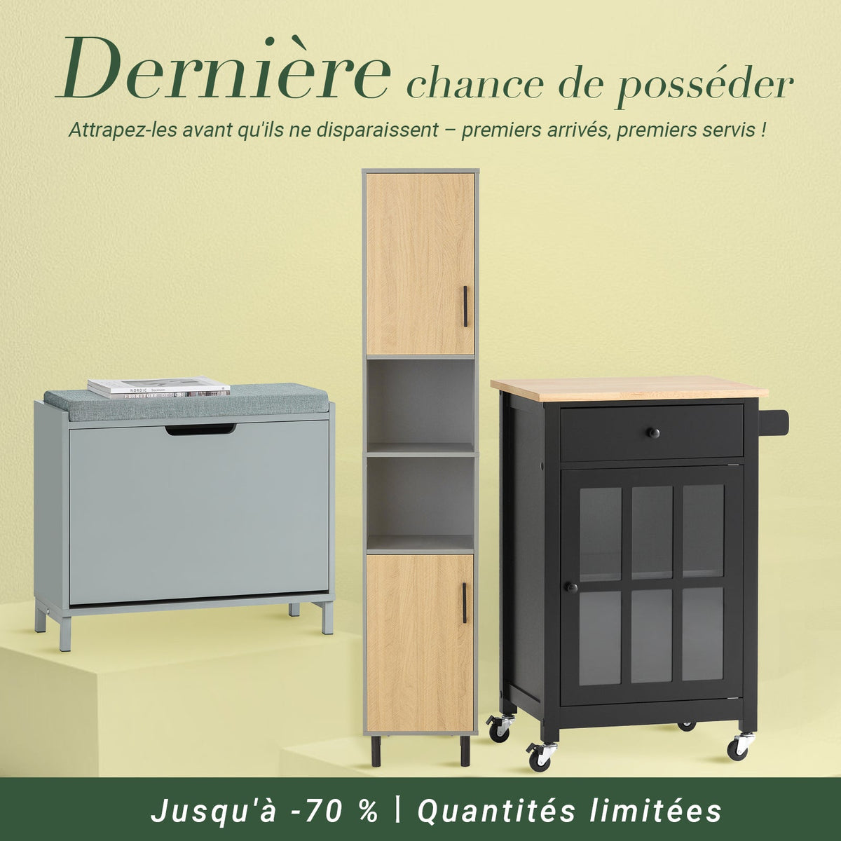 Déstockage - Dessertes