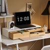 SoBuy BBF11-WN Réhausseur d'écran Support de moniteur écran ergonomique Support