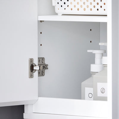 SoBuy BZR147-W Colonne de Salle de Bain 170 cm – Blanc