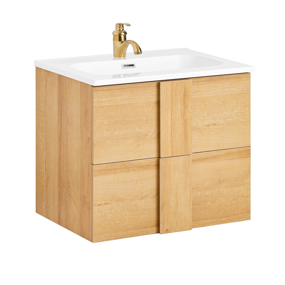 SoBuy BZR172-N Meuble sous Lavabo avec Deux tiroirs Meuble de Rangement  Meuble avec lavabo en céramique