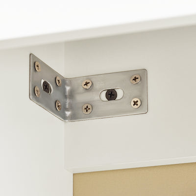 SoBuy BZR196-BR Meuble Sous Vasque Suspendu Bois Foncé avec Lavabo Céramique, Porte Soft-Close Sans Poignée, Étagère, 15kg – 40x22x56 cm
