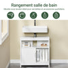 sebuyfr.comG128-W Meuble Sous-Lavabo Meuble pour lavabo suspendu