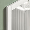 sebuyfr.comG129-W Armoire Murale Salle de Bain avec Miroir, Format Compact, pour Salle de Bain et WC, Rangement Optimisé, Usage Quotidien – L40×P10×H49 cm, Blanc