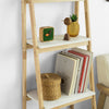 sebuyfr.comG162-N Étagère Pliable Style échelle Étagère pour Salle de Bain, Bureau, Salon, etc. avec 4 Niveaux de Rangement
