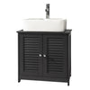 sebuyfr.comG237-DG Meuble sous Lavabo, Meuble sous Vasque avec Étagères Ajustables, Meuble Salle de Bain avec Portes Anti-humidi