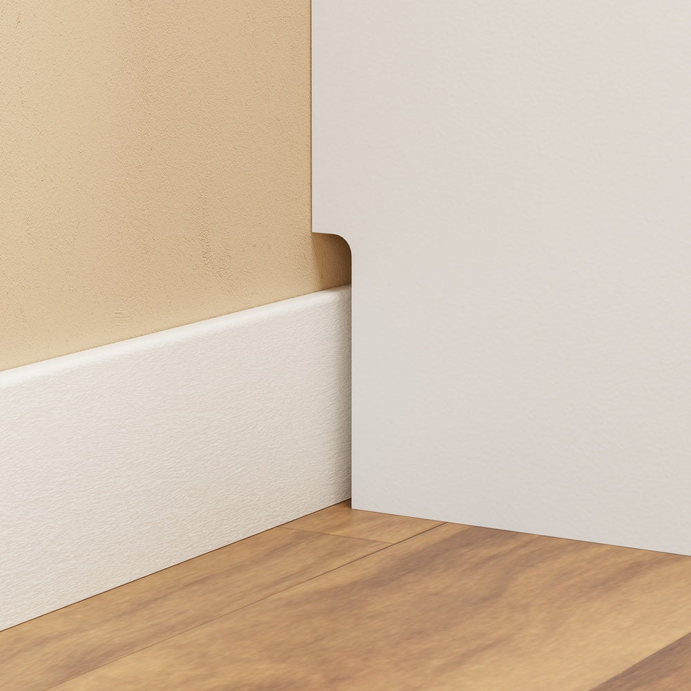 SoBuy FSB112-WN Meuble Poubelle 2 Compartiments avec Pédale et Tiroir – Rangement Blanc Aspect Chêne – 35×25×101,7 cm, Blanc et Chêne