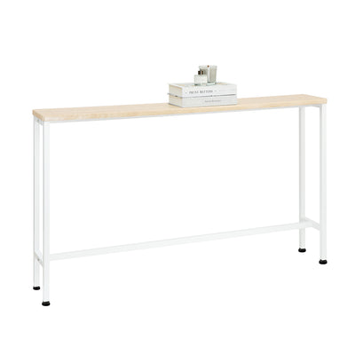 SoBuy FSB19-Z Console Entrée Meuble Couloir Étagère Arrière Canapé – Structure Métal Robuste, Design Moderne Ultra Fin – Idéa