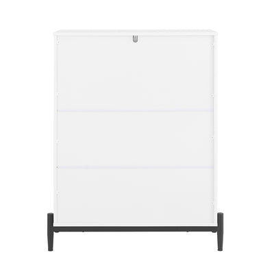 SoBuy FSB94-W Meuble Chaussures, Meuble Entrée, Commode, Armoire de Rangement