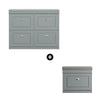 SoBuy Lot FSR82-K-HG + FSR79-HG – Ensemble Meubles à Chaussures Gris, Banc avec Coussin + Meuble 4 Abattants 16 Paires, Range