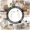 SoBuy FWT40-WN Table Bureau avec 2 Tiroirs Petit Bureau avec Rangement Desk Multifonctionnel pour Ordinateur et Chambre Blanc Naturel 90x45x77cm