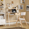SoBuy FWT63-N Bureau Informatique Table de Bureau Secrétaire Table Plan de Travail