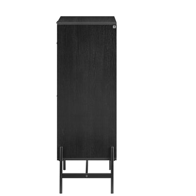SoBuy HFSR03-SCH Meuble à Chaussures, Meuble d'entrée à Chaussures,  avec 1 Tiroirs et 2 Abattants