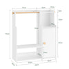 SoBuy KMB110-W Portant à Vêtements Enfant, Penderie pour Enfants, Garde-Robe Enfants, Étagère à Vêtement