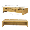SoBuy BBF03-N Support de Moniteur Écran Ergonomique Support pour Écran d'ordinateur Universal