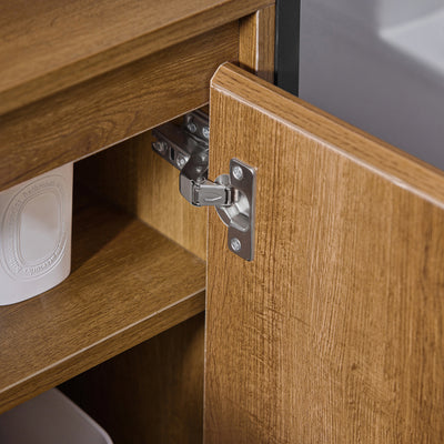 SoBuy BZR63-II-PF Meuble sous Lavabo Housse Colonne Lavabo