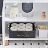SoBuy BZR92-W Meuble sous Lavabo, Meuble sous évier, Meuble sous Vasque, Armoire Salle de Bain, Placard de Rangement
