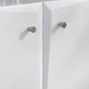 SoBuy BZR92-W Meuble sous Lavabo, Meuble sous évier, Meuble sous Vasque, Armoire Salle de Bain, Placard de Rangement