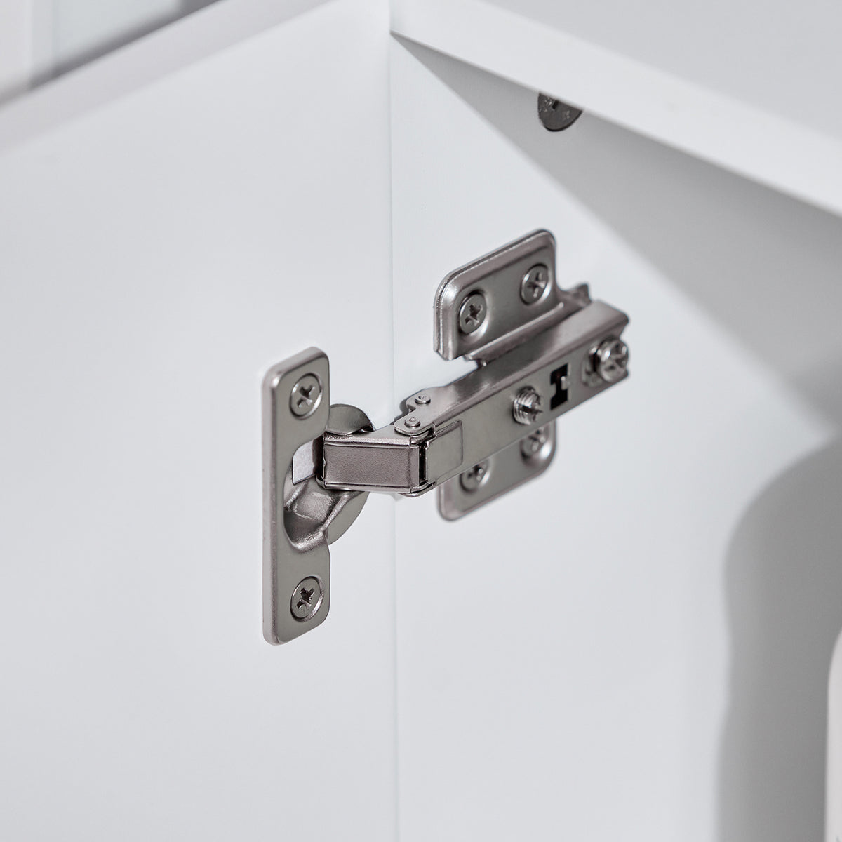 SoBuy BZR92-W Meuble sous Lavabo, Meuble sous évier, Meuble sous Vasque, Armoire Salle de Bain, Placard de Rangement