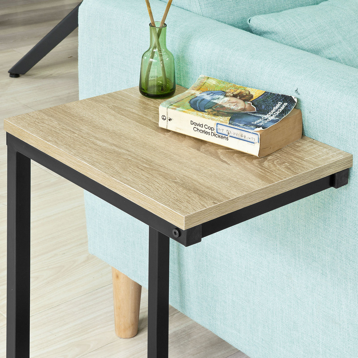 SoBuy FBT44-N Table d’Appoint Moderne Table Basse Bout de canapé à café