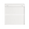 sebuyfr.comG231-W Armoire Murale Salle de Bain avec Porte et Étagère Réglable – L60×P30×H60 cm, Charge 25 kg, MDF E1, Blanc