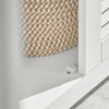 sebuyfr.comG237-W Meuble Sous-Lavabo Meuble de Salle de Bain Vasque, 2 portes et 2 étages