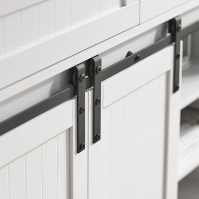 SoBuy FSB74-W Meuble d’Entrée avec Rangement Chaussures Intégré – 2 Portes Coulissantes et 2 Tiroirs – Entrée Organisée – 104x35x93 cm Blanc