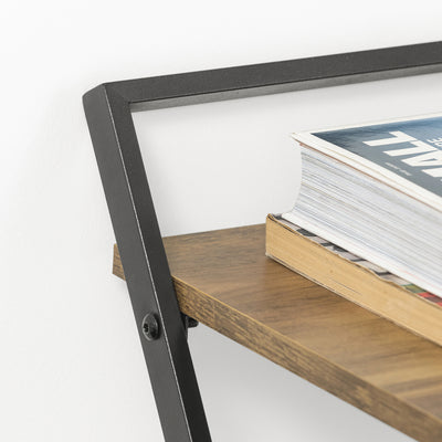 SoBuy FWT88-F Table Pliant pour Petits Espaces, Bureau d'Ordinateur Table d’Etude Bureau Portable à Domicile, Salon, Chambre, Aucun Assemblage Requis Design Industriel