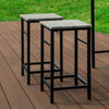 SoBuy OGT11-HG Ensemble de table haute pour salle à manger avec 4 tabourets